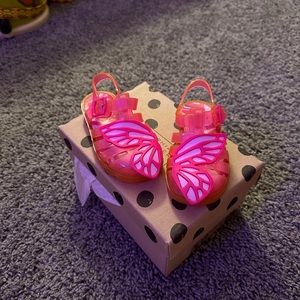Sophia Webster little girl jelly sandals.
